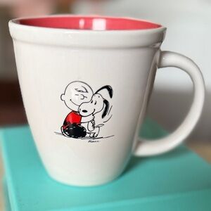 Charlie Brown & Snoopy Hallmark Hugging mug